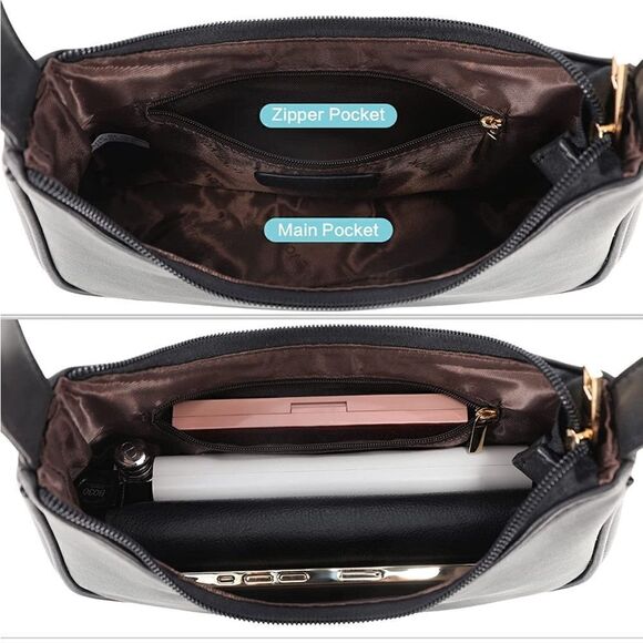 Black Shoulder Bag  - Picture 5 of 5